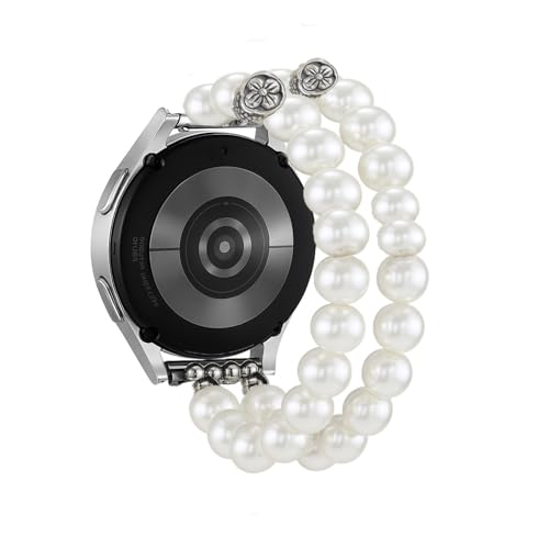 Casevita Armband Kompatibel mit Samsung Galaxy 7/FE/6/5/4 40mm 44mm/5 Pro 45mm/Galaxy 6 Classic 43mm 47mm/4 Classic 46mm, Elastisches Perlen Kristall Feminines Armbänder 20mm für Damen Casevita Armband Kompatibel mit Samsung Galaxy 7/FE/6/5/4 40mm 44mm/5 Pro 45mm/Galaxy 6 Classic 43mm 47mm/4 Classic 46mm, Elastisches Perlen Kristall Feminines Armbänder 20mm für Damen von Casevita