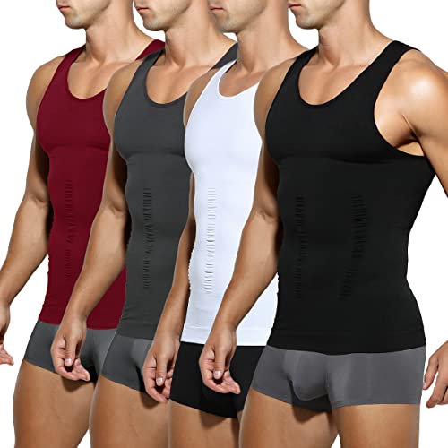 Casey Kevin Bauchweg Unterhemd Herren, Body Shaper Herren, Bauchweg Shirt Herren, Kompressionsshirt Herren von Casey Kevin