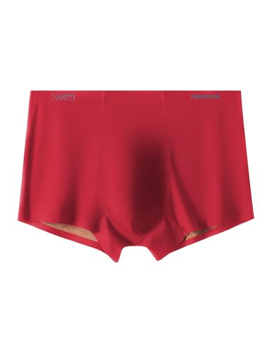 Casey Kevin Boxershorts Herren Modal Unterhosen Männer Boxershorts Retroshorts Boxer Brief Doppelschicht Boxershorts von Casey Kevin