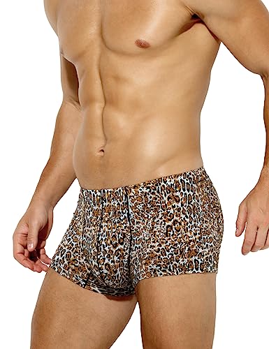 Casey Kevin Boxershorts Herren Unterhosen Männer Boxershorts Blumen Retroshorts Herren Brief Boxer Shorts for Men von Casey Kevin