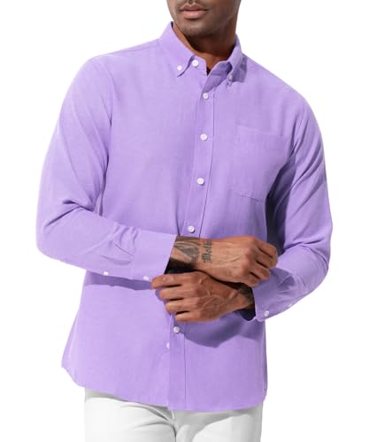 Casey Kevin Hemd Herren Langarm - Knopfkragen - Regular Fit - Vielseitig für Freizeit und Business von Casey Kevin