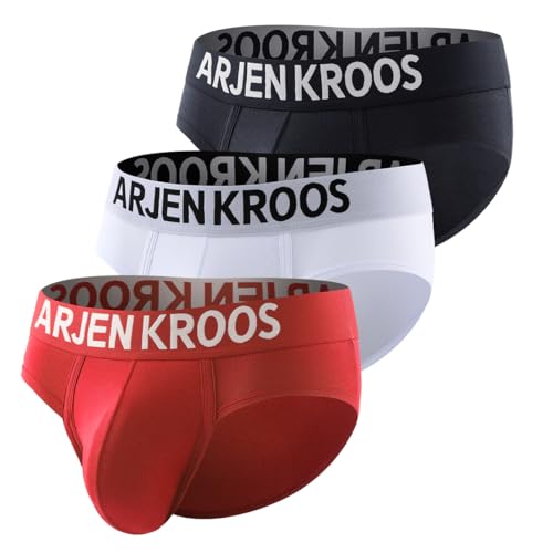 Casey Kevin 3er Pack Unterhosen Männer Slip | Herren Slip | 95% Baumwolle, 8% Elasthan | Unterwäsche Herren Slips von Casey Kevin