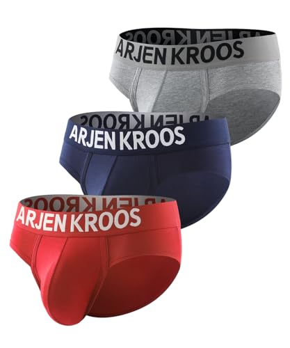 Casey Kevin 3er Pack Unterhosen Männer Slip | Herren Slip | 95% Baumwolle, 8% Elasthan | Unterwäsche Herren Slips von Casey Kevin