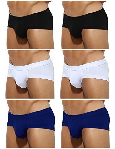 Casey Kevin Herren Slip Boxer -6er Pack, Brief Männer Slips Unterhosen Herren Unterwäsche Atmungsaktive Boxershorts von Casey Kevin