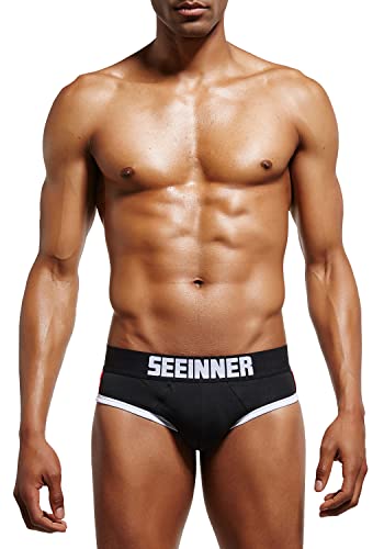 Casey Kevin Herren Slips Baumwolle Unterhosen Männer Slip Herren Unterwäsche von Casey Kevin