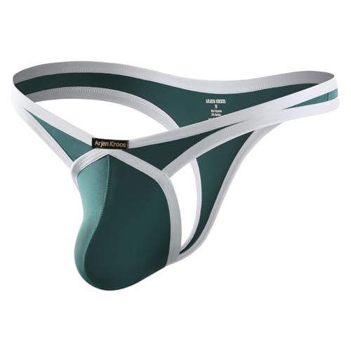 Casey Kevin String Tanga Herren Sexy Unterwäsche Männer Atmungsaktive und Komfortabel Slips Thong Tanga Unterhosen, M von Casey Kevin