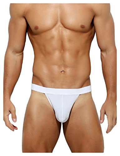 Casey Kevin Herren Tanga Männer Strings Mesh Thong Sexy Unterwäsche mit Ausbuchtung Unterhosen von Casey Kevin