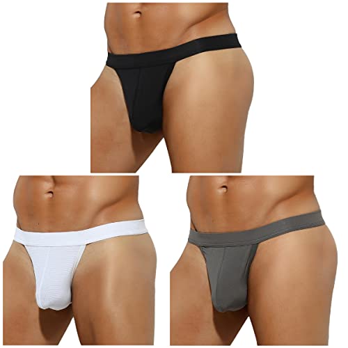 Casey Kevin Herren Tanga Männer Strings Mesh Thong Sexy Unterwäsche mit Ausbuchtung Unterhosen von Casey Kevin