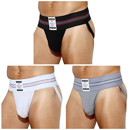 Casey Kevin Suspensorium Herren Unterwäsche Jockstrap Männer Breiter Gürtel Strings Sportunterwäsche Athletic Supporters von Casey Kevin