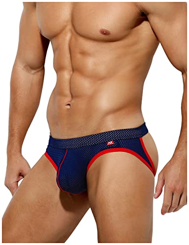 Casey Kevin Jockstrap Herren Tanga Strings Männer Atmungsaktiv Sportunterwäsche 3D Bulge Pouch Athletic Unterwäsche Thong von Casey Kevin