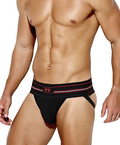 Casey Kevin Jockstrap Männer Suspensorium Herren String Tanga Sportunterwäsche Unterhose für Männer Atmungsaktiv Thong von Casey Kevin