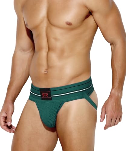 Casey Kevin Jockstrap Männer Suspensorium Herren String Tanga Sportunterwäsche Unterhose für Männer Atmungsaktiv Thong von Casey Kevin