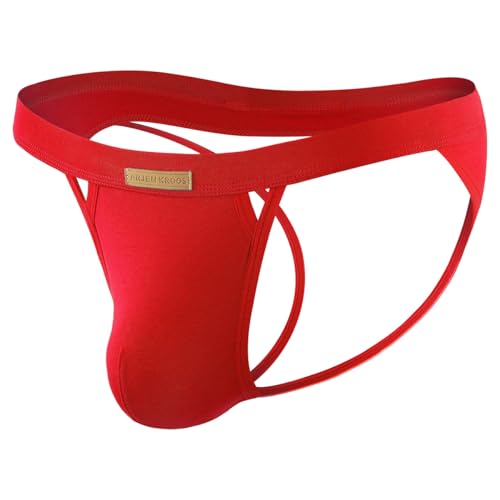 Casey Kevin Jockstrap String Tanga für Herren Männer Suspensorium Baumwolle Slips Atmungsaktiv Sportunterwäsche Athletic Supporters Sport Unterhosen von Casey Kevin