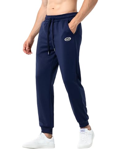 Casey Kevin Jogginghose Herren Leicht mit Seitentaschen, Herren Hose mit Bündchen, Sport & Freizeit, Leichtes Dehnmaterial von Casey Kevin