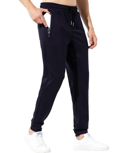 Casey Kevin Jogginghose Herren Sporthose Herren Lang Freizeithose Sweathose Trainingshose Herren mit Reißverschluss Taschen, S von Casey Kevin