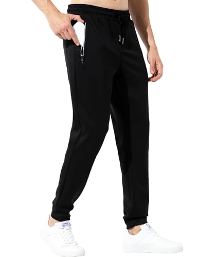 Casey Kevin Jogginghose Herren Sporthose Lang Freizeithose Sweathose Trainingshose Herren mit Reißverschluss Taschen von Casey Kevin