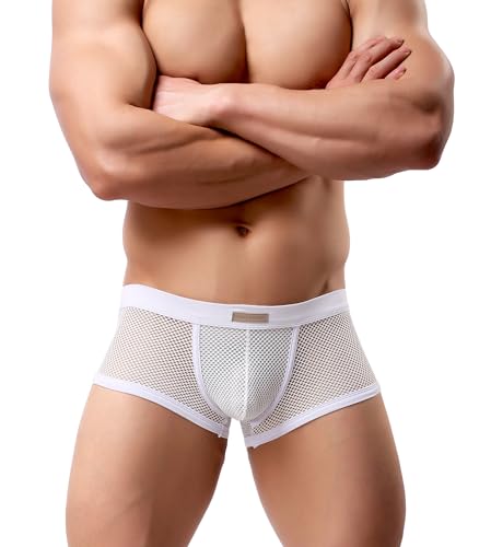 Casey Kevin Herren Boxershorts Sexy Unterwäsche für Mann Netz Boxer Shorts Herren Unterhosen Casey Kevin Herren Boxershorts Sexy Unterwäsche für Mann Netz Boxer Shorts Herren Unterhosen von Casey Kevin