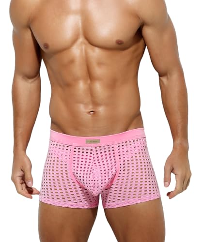 Casey Kevin Sexy Unterwäsche für Mann | Boxershorts Herren Sexy | Transparente Boxershorts | Unterwäsche Herren Sexy, S-4XL von Casey Kevin