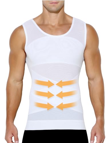 Casey Kevin Shapewear Unterhemd Herren, Bauchweg Unterhemd Herren, Kompressionsunterwäsche Tank Top Herren, Kompressionsshirt Herren Body Shaper von Casey Kevin