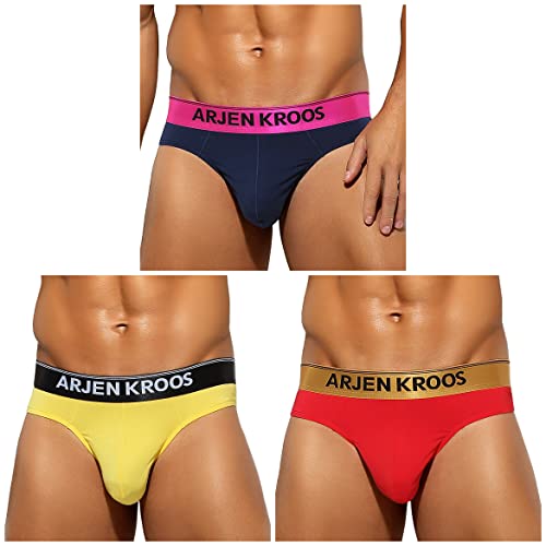 Casey Kevin String Tanga Männer Baumwoll Slips Herren Rückenfreies Gesäß Tangas T-Back Sportunterwäsche 3er Pack von Casey Kevin