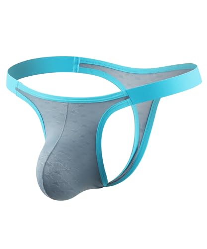 Casey Kevin Herren String Tanga Männer Unterwäsche Komfortabel Atmungsaktiv Thong Low Rise Unterhosen Männer Tangas von Casey Kevin