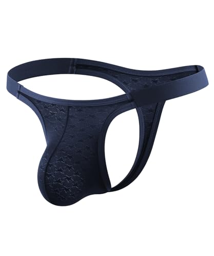 Casey Kevin Herren String Tanga Männer Unterwäsche Komfortabel Atmungsaktiv Thong Low Rise Unterhosen Männer Tangas von Casey Kevin