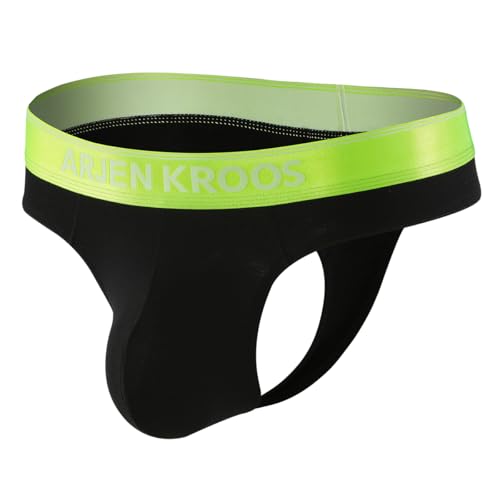 Casey Kevin String Tanga Männer Baumwoll Slips Herren Rückenfreies Gesäß Tangas T-Back Sportunterwäsche von Casey Kevin