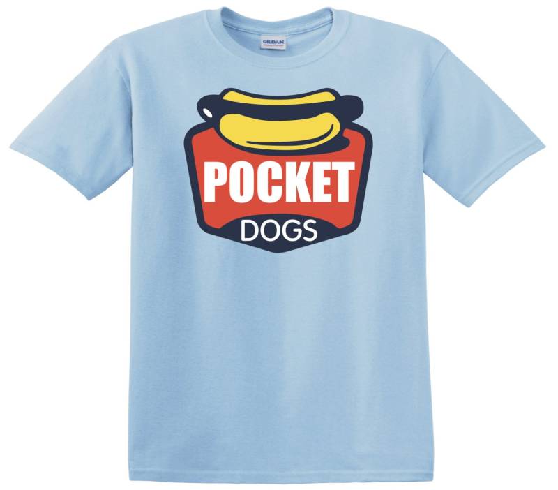 Pocket Dogs Lustige Logo Nur Shirt - Tshirt T-Shirt Erwachsene Größen S-3xl Rafi Zitat Die Liga Tv Zeigen Hot Dog -331 von CaseysQualityPrints