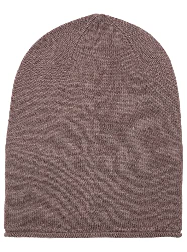 Cashmere Dreams Slouch-Beanie-Mütze mit Kaschmir - Hochwertige Strickmütze für Damen Mädchen Jungen - Hat - Unisex - One Size - warm und weich im Sommer Herbst und Winter Zwillingsherz von Cashmere Dreams