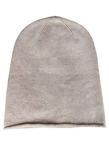 Zwillingherz Slouch-Beanie-Mütze mit Kaschmir - Hochwertige Strickmütze für Damen Mädchen Jungen - Hat - Unisex - One Size - warm und weich im Sommer Herbst und Winter Zwillingsherz (hbg) von Cashmere Dreams