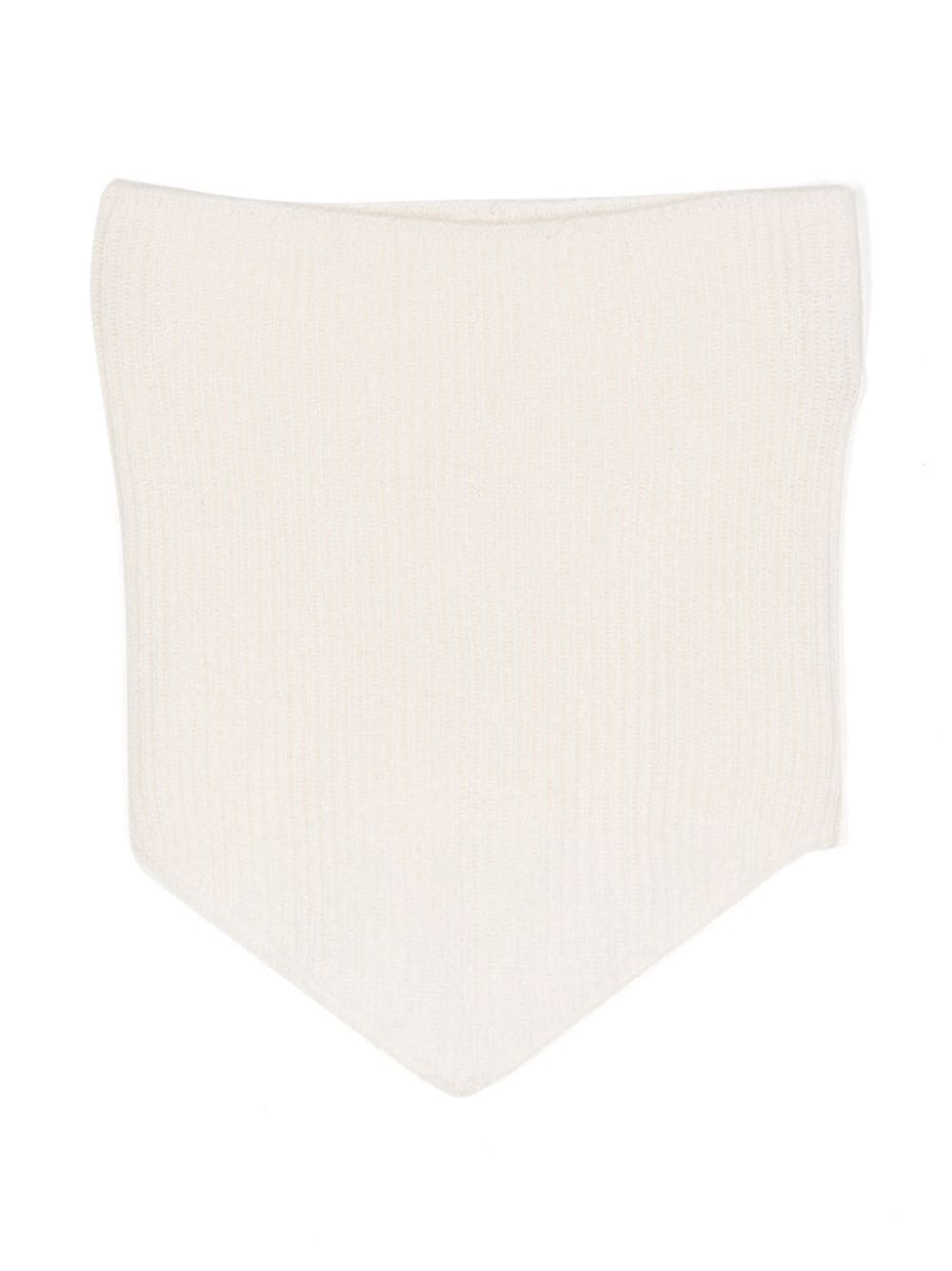 Cashmere in Love Kids Leysin Kaschmirschal im Bandana-Style - Weiß von Cashmere in Love Kids