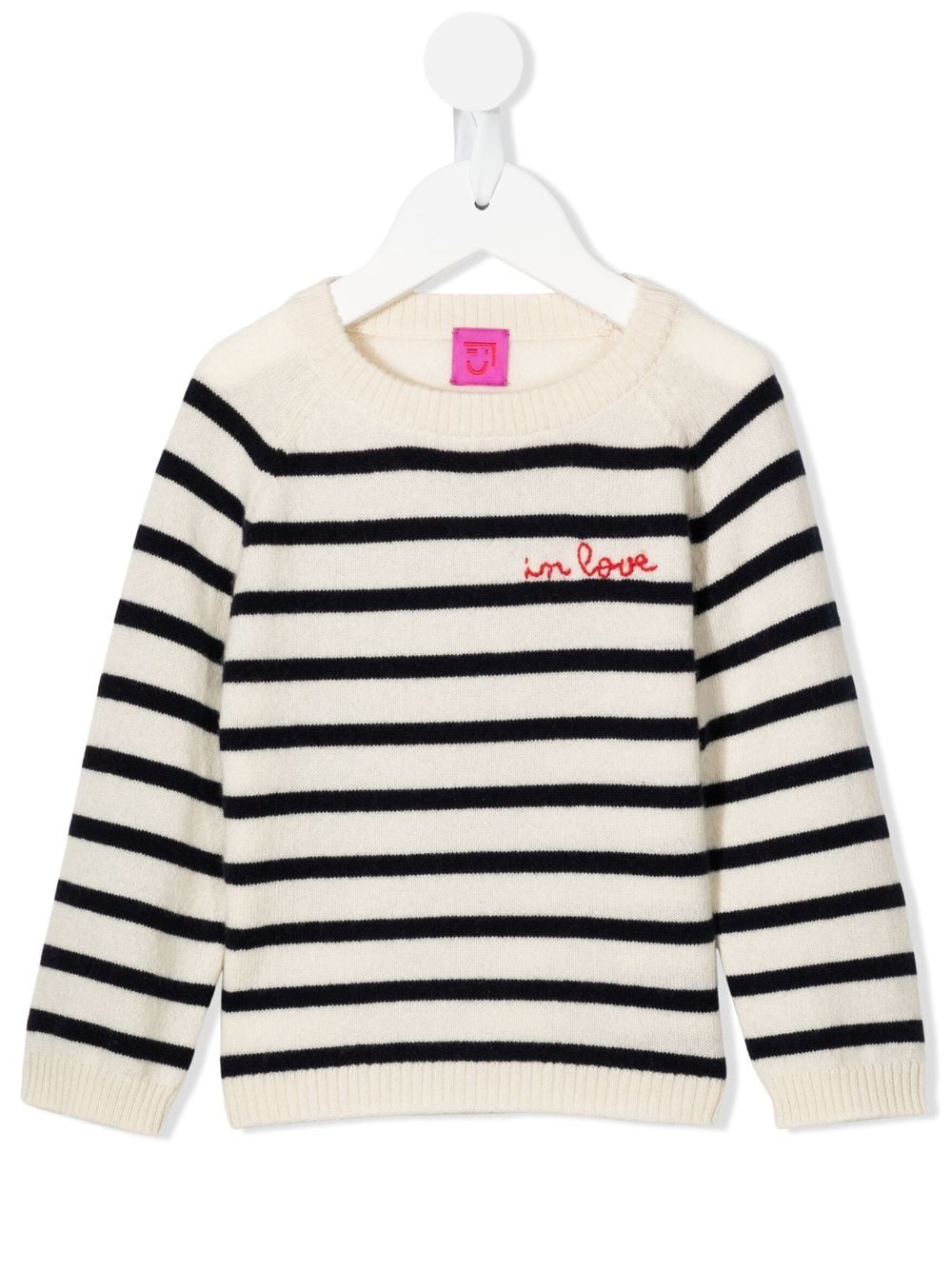 Cashmere in Love Kids Maisy Kaschmirpullover - Weiß von Cashmere in Love Kids