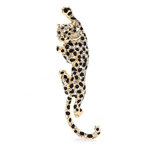 1 Stück Klettern Leopard Brosche Pins Für Frauen Und Männer Tier Broschen Winter Luxus Schmuck Neues Jahr Geschenk von Casiler