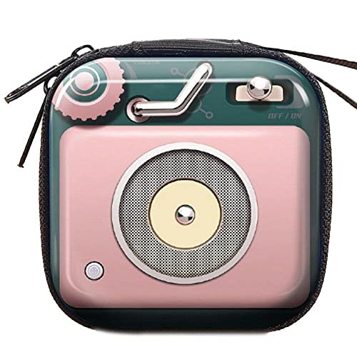 Kreative Tinplate Quadratmünzgeldbeutel Kopfhörerbeutel Earphone Taschenschlüssel Hülle Storage Box Tinplate Münze Reißverschluss Brieftasche Geldbörse von Casiler