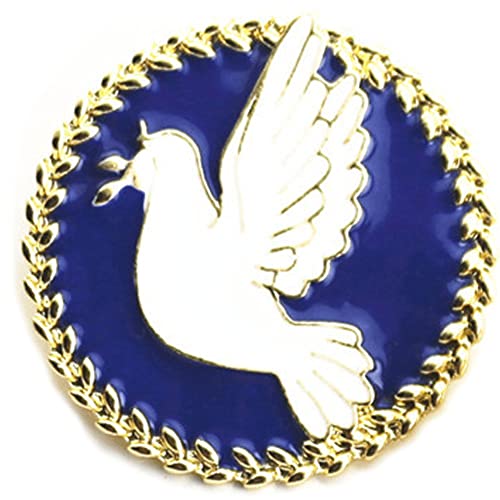 Revers Pin Peace Doves Punklegierung Brosche Pin Emaille Abzeichen Brosche Kleidung Kragen Pin Für Männer Frauen Schmuck von Casiler