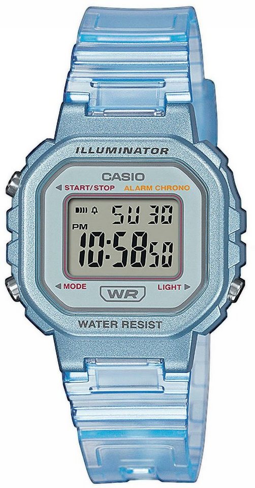 CASIO TIMELESS COLLECTION Chronograph LA-20WHS-2AEF, Quarzuhr, Armbanduhr, Digitaluhr, Geschenkidee, Geburtstag,Schulanfang von CASIO TIMELESS COLLECTION