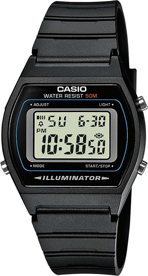 CASIO TIMELESS COLLECTION Chronograph W-202-1AVEF, Quarzuhr, Armbanduhr, Damenuhr, Herrenuhr, Jugendliche, Digitaluhr von CASIO TIMELESS COLLECTION