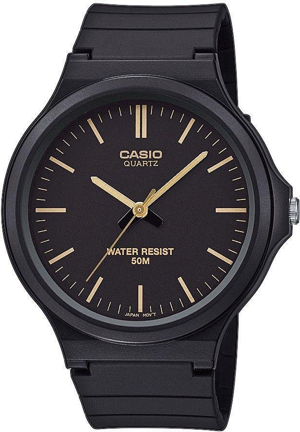 CASIO TIMELESS COLLECTION Quarzuhr MW-240-1E2VEF, Armbanduhr, Herrenuhr, analog, Resinarmband, Acrylglas von CASIO TIMELESS COLLECTION