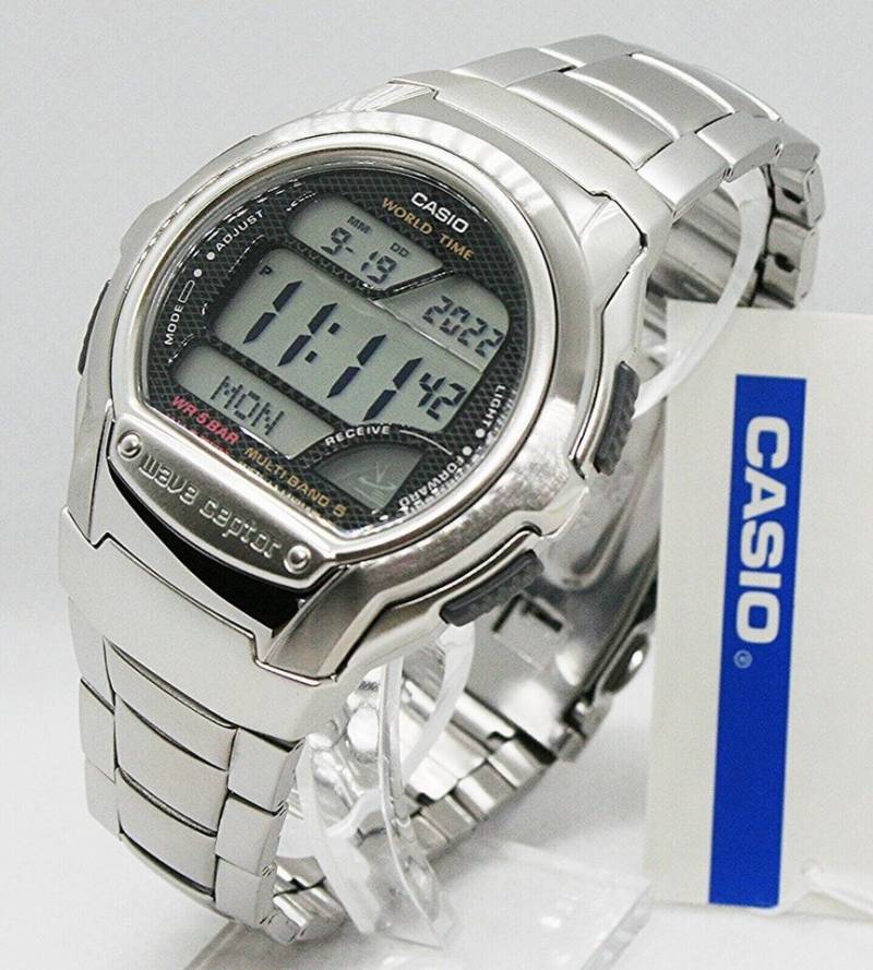 Casio Funk Funkuhr Casio Wave Ceptor WV-58RD-1AEF, (1-tlg) von Casio Funk