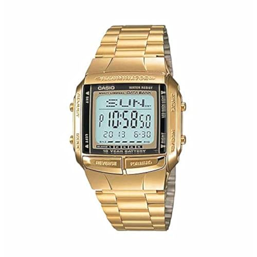 CASIO Herren Digital Quarz Uhr mit Resin Armband DB-360G-9A von Casio