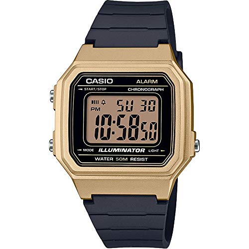 CASIO Herren Digital Quarz Uhr mit Resin Armband W-217HM-9AVEF von CASIO