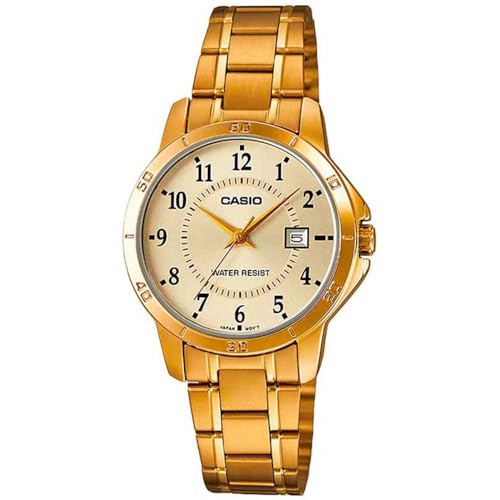 Casio Uhr mit japanischem Quarzuhrwerk Woman LTP+V004G.9B 30 mm von Casio