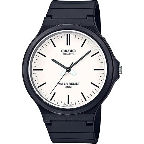 CASIO Unisex ErwachseneArmbanduhr Analog Quarz Harz MW-240-7EVEF von Casio