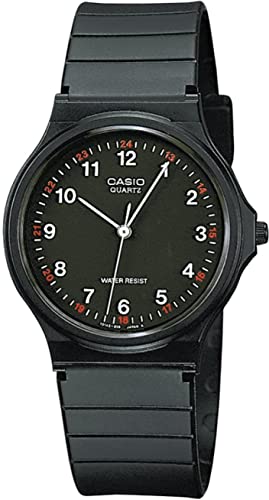 Casio Armbanduhr Analog MQ-24-1BLLEG schwarz, Armband von Casio