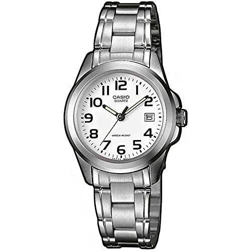 Casio Damen Analog Quarz mit Edelstahl Armbanduhr LTP 1259PD 7B von Casio