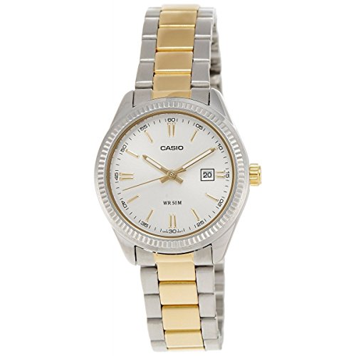 Casio Collection Damen-Armbanduhr Analog Quarz LTP-1302SG-7AVEF von Casio