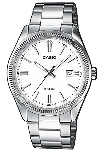 Casio HerrenArmbanduhr Analog Quarz Edelstahl MTP-1302PD-7A1VEF von Casio