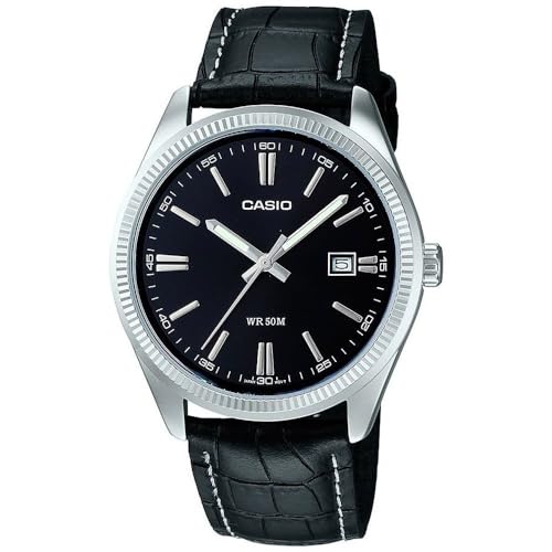 Casio HerrenArmbanduhr Analog Quarz Leder MTP-1302PL-1AVEF Casio HerrenArmbanduhr Analog Quarz Leder MTP-1302PL-1AVEF von Casio