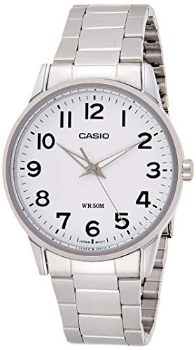 Casio Collection Herren Armbanduhr MTP-1303PD-7BVEF, Weiß von Casio