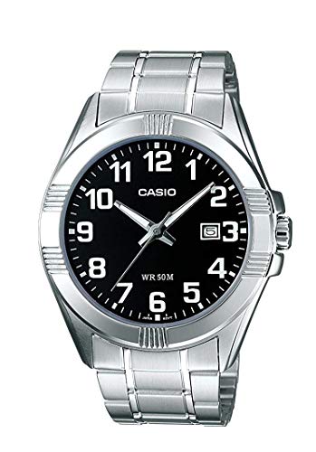 Casio HerrenArmbanduhr Analog Quarz Edelstahl MTP-1308PD-1BVEF von Casio